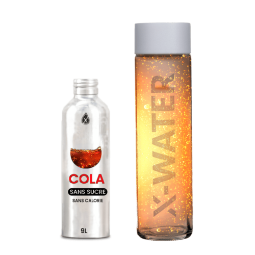 Sirop cola et bouteille offerte
