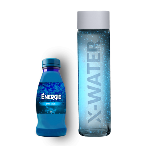 Sirop energie et bouteille offerte