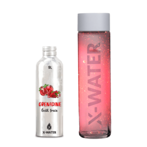 Sirop grenadine et bouteille offerte