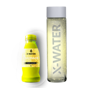 Sirop limonade et bouteille offerte