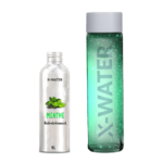 Sirop menthe et bouteille offerte