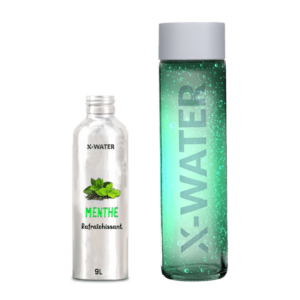 Sirop menthe et bouteille offerte