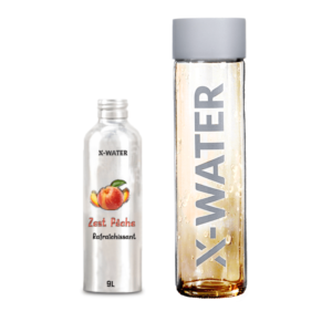Sirop peche et bouteille offerte