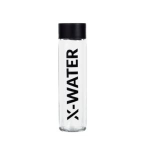 Bouteilles en verre x-bottle black